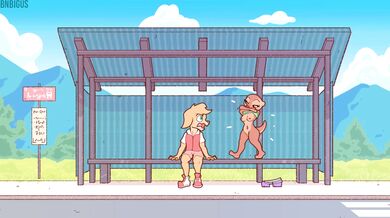 The Horny Bus Stop Samaritan - Episode 3 (BnBigus)