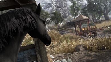 Riding the Road to Fakelandia, a Dunmers Sultry Journey in a Passionate Carriage