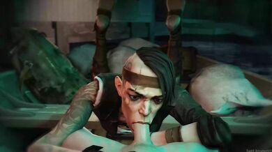 The Cum-Sucking Nympho Lizzy Stride Takes a Dick in Her Mouth and Swallows Every Drop!