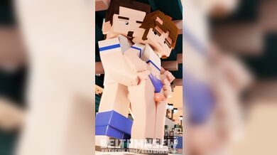 Watch the steamy Minecraft public sex scene with beltomNSFW in this hentai PORN video!