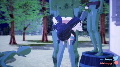 KonoSuba: Megumin is Distracted While Her Mom Gets Caught by Goblins [Mr Impy]