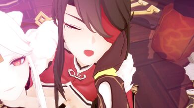 The hottest cosplayers in the universe gather together to reenact the ultimate orgy in Sex In Space: Cosmic Connections