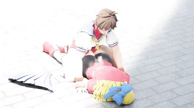 Watch the beautiful Sakura prone boning Karin in stunning 4K quality!