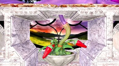 Watch Azantar take a succulent blowjob from a plant in this hot hentai porn video!