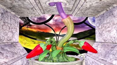 Watch Azantar take a succulent blowjob from a plant in this hot hentai porn video!