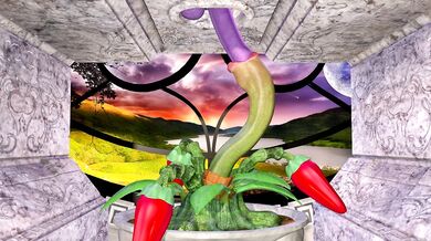 Watch Azantar take a succulent blowjob from a plant in this hot hentai porn video!