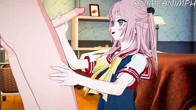 Watch as Sajuna Inui dons her dress up outfit and becomes a darling of the night