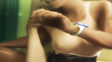 Hey baby, come here often? Let me help you with that swimsuit