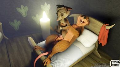 Brisby and Justin, an Anal Adventure in 3D