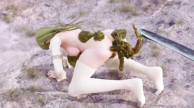 Elf Warrior Raccoon Slime Ra*pe Ver 1 (Elf Warrior Raccoon Slime Ra*pe Ver 1)