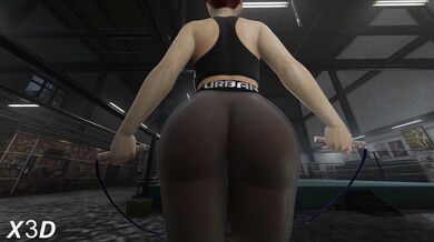 Sexual Seduction of a Virgin Bride-to-Be with the Hot Black Widow Jump Rope, 60 Frames Per Second Porn Video