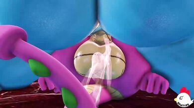 Muff Diver Spike Bukkakes Princess Amber [Hentype]