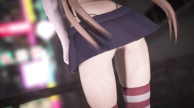 Licking The Mouth Of An Innocent Little Nympho - Ver 3 [MMD R18] Popipapi