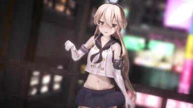 Licking The Mouth Of An Innocent Little Nympho - Ver 3 [MMD R18] Popipapi