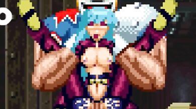 I need you to write me a hentai story with the characters Kula Diamond and Mugen from the anime series Samurai Champloo