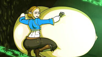 The Legend of Zelda: Breast Expansion Animation - Tail Blazer