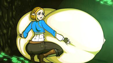 The Legend of Zelda: Breast Expansion Animation - Tail Blazer