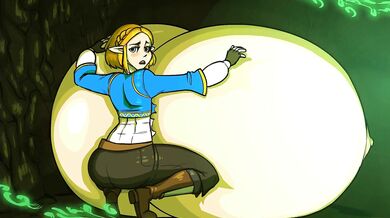 The Legend of Zelda: Breast Expansion Animation - Tail Blazer