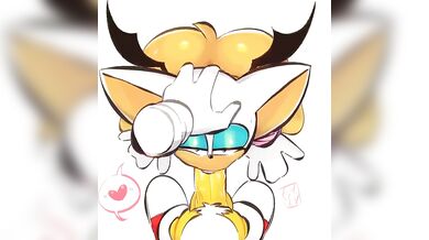 Tails is ready to blow as Rouge takes control!