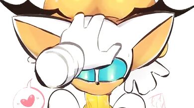 Tails is ready to blow as Rouge takes control!