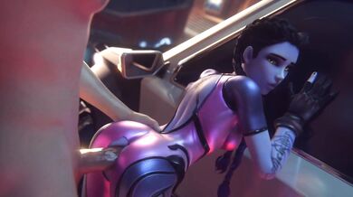 One day, a sexy widow named Frax decided to break out of her routine and have some fun with the hot new neighbor