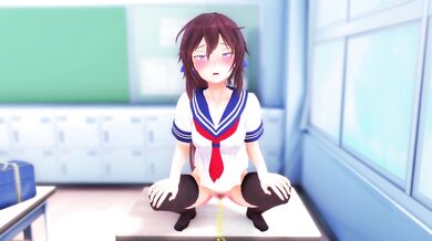 The Naughty Adventures of Hikari the Schoolgirl: When Public Urination Turns into a Sex Game!