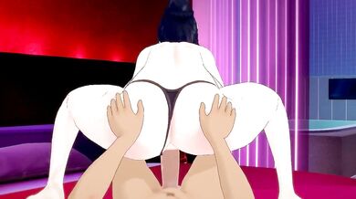 Cumming Together: The Threesome of 3D and 2 Chicks!