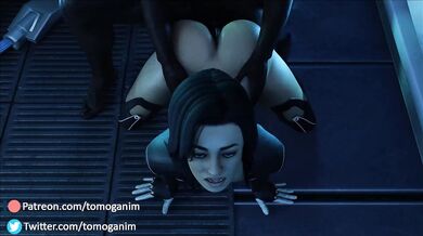 Miranda needs some male attention and she gets it from a black stud in this hot TomoGan porn video!