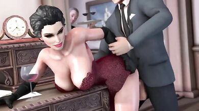 The Dark Knight Fucks Catwoman in the Batcave