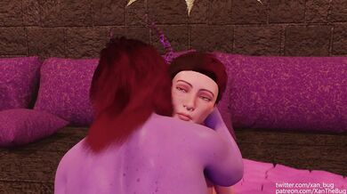 Babysitters Naughty Playtime with Her Stepbrother Ends in a Surprising Way - Xanthebug Productions