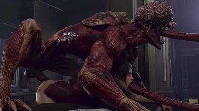 Anal Intruder vs Licking Licker (X-ray)