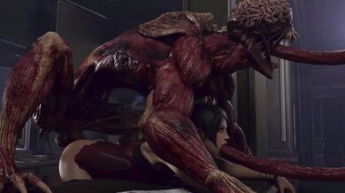 Anal Intruder vs Licking Licker (X-ray)