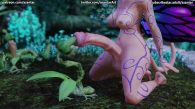 The Butterfly Girl and the Plant Penis