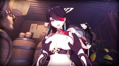 Sex with Captain Beidou (Bad Ending) - Genshin Impact