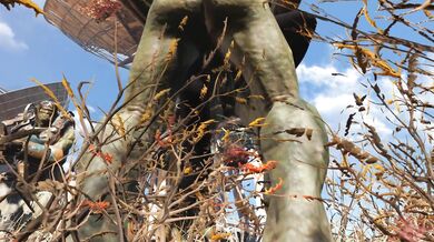 Write a 50-word story that includes the prompt words food, fire, and flames