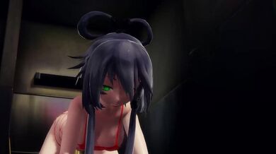 Luo Tianyi and Her Giant Flying Masturbation Adventure with MMDSunrise