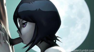 Break Time with Rukia: Komorebihebiart Blowjobs