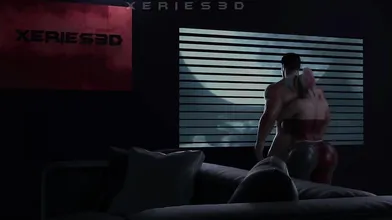 Dc Comics Rule 34: Big Breasts 3D Animation by Xeries3D