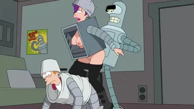 The Two Flexible Lovers: Bender and Leela