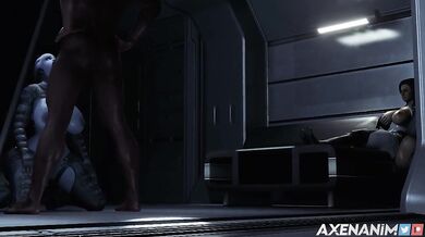 Sultry Siren Liara Takes on a Face-Fucking Adventure