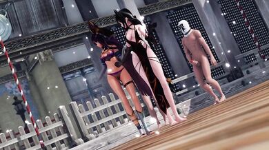 The Mighty Pharaoh Ramesses and the Emperor Kangxi engage in a sensual gangbang with the beautiful women of Vectorcell