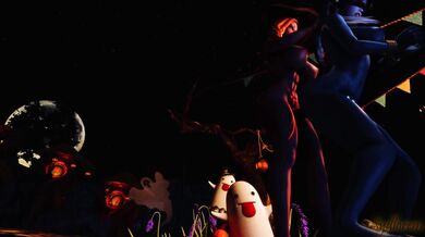 Hentai Porn - Spooky Time with Pei