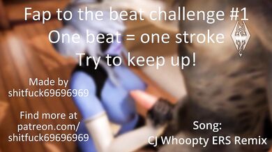 Fap to the Beat Challenge 1 - Skyrim Edition
