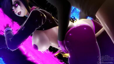 Morganas Nude Adventure with the Devil