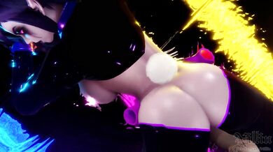 Morganas Nude Adventure with the Devil