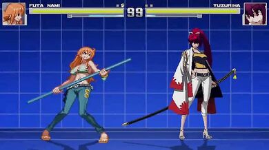 Futa Nami and Yuzuriha go head-to-head in a steamy battle for supremacy