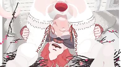 The tail of a clopped horse, but on a person with wings?!