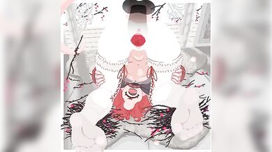 The tail of a clopped horse, but on a person with wings?!