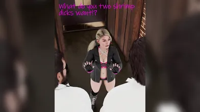 Alexa Bliss is always in the mood for fan-service