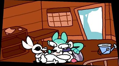 Hentai 3D: Legoshi and Haru in the Cottage, A Night of Passion